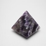 Amethyst Chevron Pyramid ~40mm