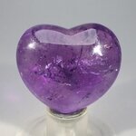 Amethyst Crystal Heart ~45mm
