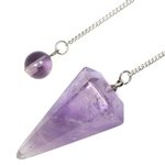 Amethyst Crystal Pendulum