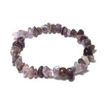 Amethyst Gemstone Chip Bracelet