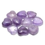 Amethyst Mini Crystal Heart - 25mm