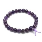 Amethyst Power Bead Bracelet