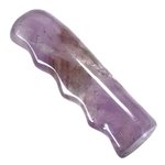 Amethyst Pro Grip Crystal Massage Wand ~80 x 23mm