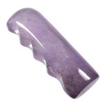 Amethyst Pro Grip Crystal Massage Wand ~80 x 27mm