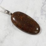 Ammolite Opal Pendant ~33mm