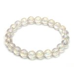 Angel Aura 8mm Faceted Bead Bracelet