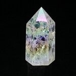 Angel Aura Fire & Ice Quartz Point ~52mm