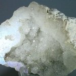 Angel Aura Quartz Crystal Geode ~78mm