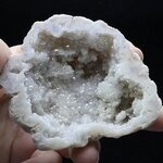 Angel Aura Quartz Geode ~77x64mm