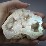 Angel Aura Quartz Geode ~89mm