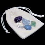 Anxiety & Stress Crystal Healing Pack & Reference Card
