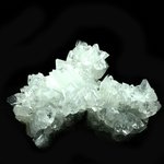 Apophyllite, pierres précieuses scintillantes, amas de cristaux pointus AAA+ 233 - France
