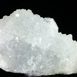 Apophyllite on Quartz Druze ~65mm