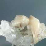 LOVELY Apophyllite with Stilbite Crystal Cluster ~7.2cm