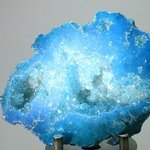 Aqua Aura Quartz Geode ~89mm