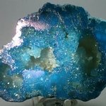 Aqua Aura Quartz Geode ~91mm