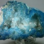 Aqua Aura Quartz Geode ~93mm