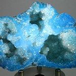 Aqua Aura Quartz Geode ~99mm