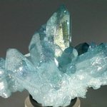 Aqua Aura Quartz Healing Crystal ~61mm