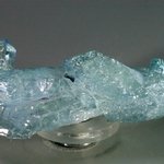 Aqua Aura Quartz Healing Crystal ~66mm