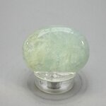 Aquamarine Polished Stone  ~41mm