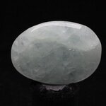 Aquamarine Polished Stone  ~41mm