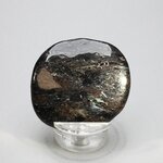 Arfvedsonite Polished Flat Tumblestone ~46mm