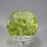 Atlantisite Flat Tumblestone ~36mm