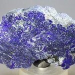 Azurite & Malachite Polished Slice ~65mm