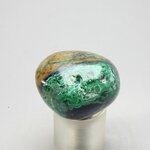 Azurite & Malachite Polished Stone ~28mm