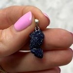 Azurite Healing Crystal Pendant ~18mm