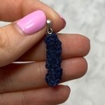 Azurite Healing Crystal Pendant ~28mm