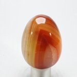 Banded Carnelian Crystal Egg ~49mm