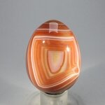 Banded Carnelian Crystal Egg ~49mm
