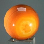 Banded Carnelian Crystal Sphere ~45mm