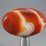 Banded Carnelian Massage Stone ~45mm