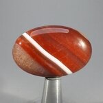 Banded Carnelian Massage Stone ~45mm