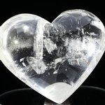 BEAUTIFUL Quartz Polished Heart ~60mm