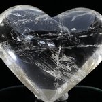 Beautiful Quartz Polished Heart ~67mm