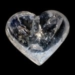 BEAUTIFUL Quartz Polished Heart ~68mm
