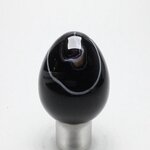 Black Banded Onyx Egg  ~47mm