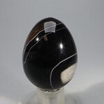 Black Banded Onyx Egg  ~48mm