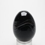 Black Banded Onyx Egg  ~48mm