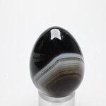 Black Banded Onyx Egg  ~48mm