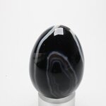 Black Banded Onyx Egg  ~48mm