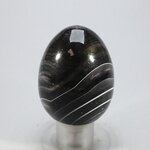 Black Banded Onyx Egg  ~49mm