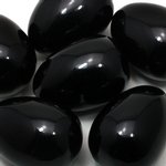 Black Obsidian Crystal Egg ~48mm