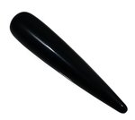 Black Obsidian Crystal Massage Wand ~100mm