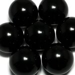 Black Obsidian Crystal Sphere ~25mm