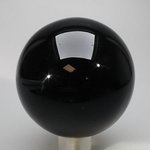 Black Obsidian Crystal Sphere ~63mm
